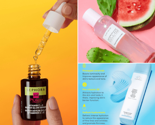 Skin Care Essentials For Dry & Oily Skin , Get Rid of Dry&Oily Skin cover photo collage