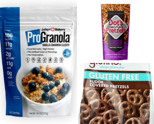 Healthy(ish) Snacks cover photo collage