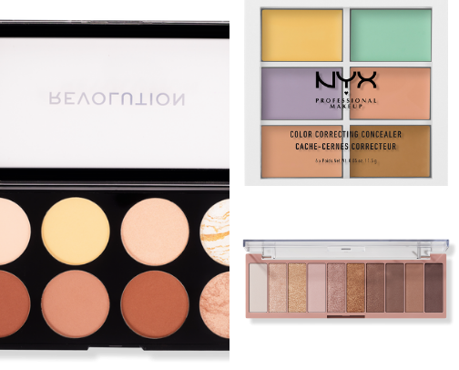 Best cheap palettes that perform like high-end (under $15) cover photo collage
