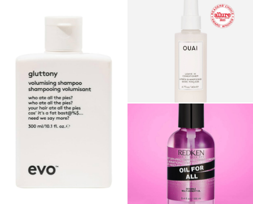 essential products for fine hair cover photo collage