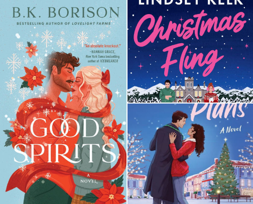 Best Christmas Books 2025 — Holiday Romances, Festive Fiction & Cozy Winter Reads cover photo collage