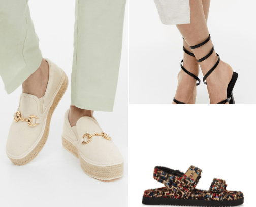 Shoes cover photo collage