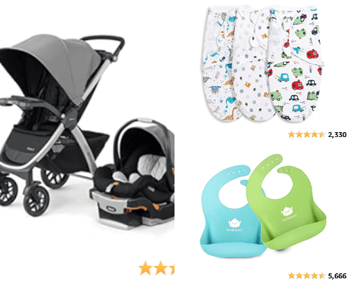 Baby must haves cover photo collage