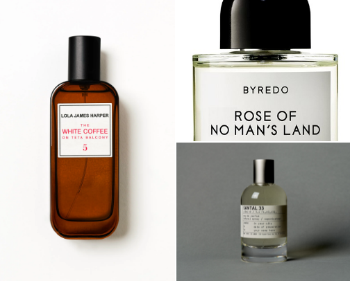Good smells (classy/subtle yet unique and luxurious) cover photo collage
