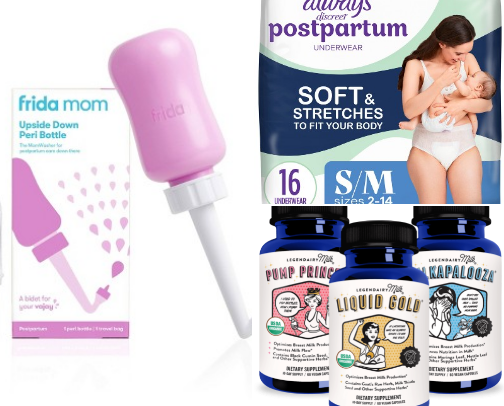 Post Partum cover photo collage