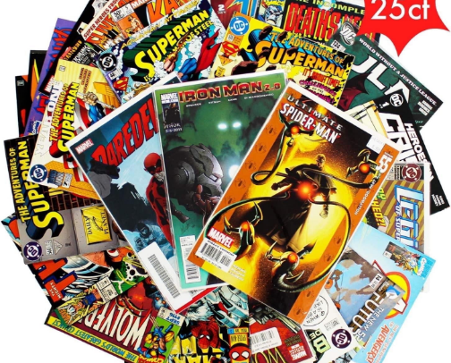 Comic Books & Graphic Novels in Books cover photo collage