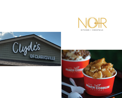 Good eats and Vibes in Nashville & Clarksville area cover photo collage