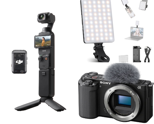 The Ultimate Content Creator Essentials You Need in 2025 cover photo collage