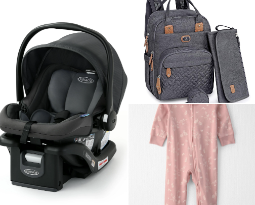 Must-have Baby Items cover photo collage