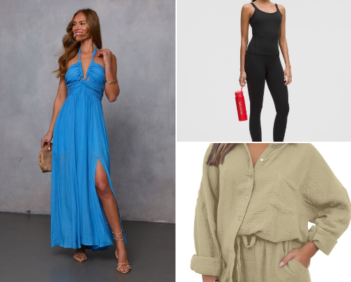 Clothes - Fashion & Fitness cover photo collage