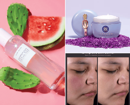 skin care cover photo collage