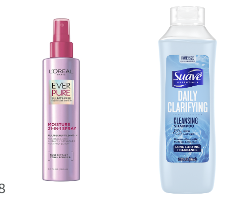 favorite hair care items for curly hair cover photo collage