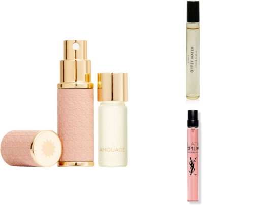 Travel-Sized Perfume Picks for Women cover photo collage