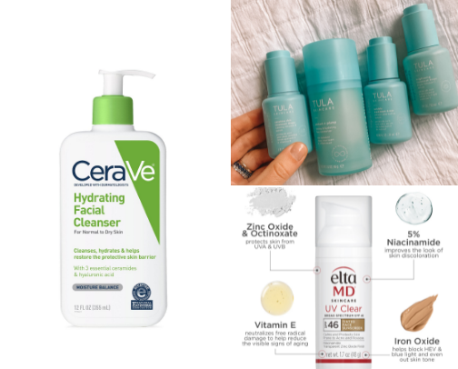 My Skincare Routine: Products I Swear By cover photo collage