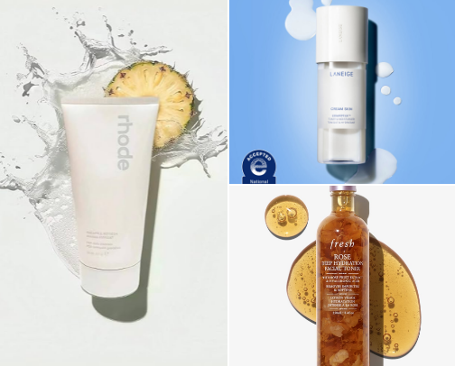 skincare that works with my dry skin cover photo collage