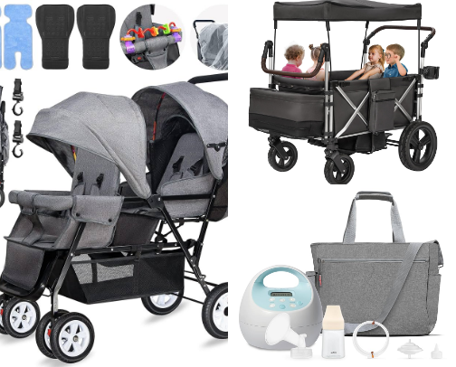 Baby registry must haves (as a second time mommy) cover photo collage