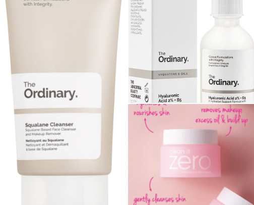 Affordable Skincare cover photo collage