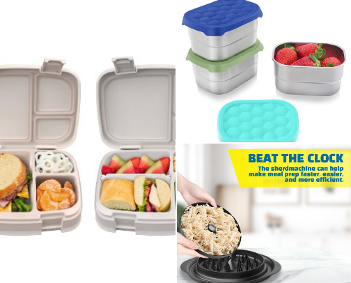 Snack & Pack cover photo collage