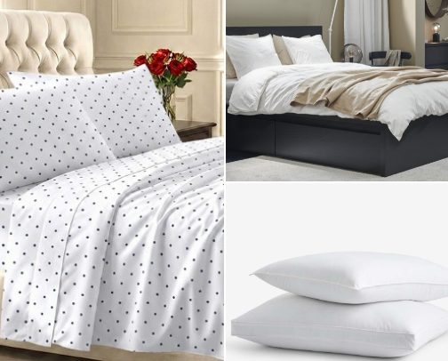 Bedroom makeover cover photo collage