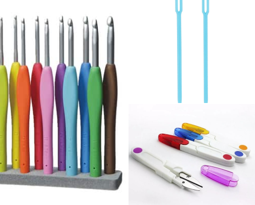 Crochet Beginners Starter Kit cover photo collage