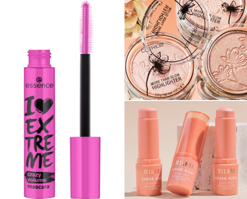 the best afforable and cruelty free makeup items🌱 cover photo collage