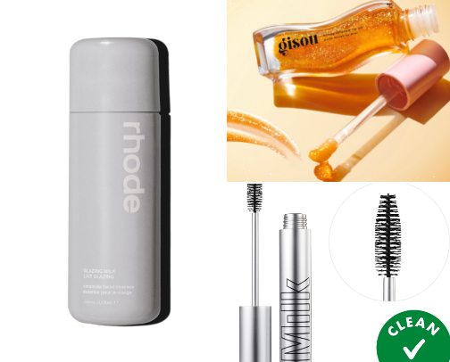 Clean girl aesthetic Must Haves cover photo collage