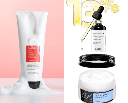 Skincare Essentials cover photo collage