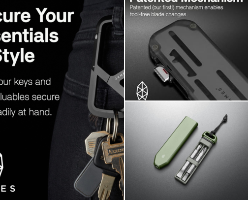 The Minimalist Everyday Carry & Commuter Toolkit (Titanium & Leather) cover photo collage