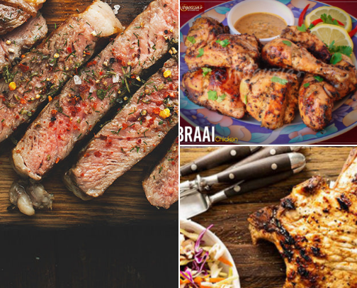 Feed your soul with food. cover photo collage