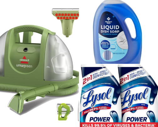 Cleaning things cover photo collage