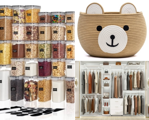 Best Home Organization Essentials for Busy Moms: Declutter Today cover photo collage