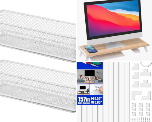 20 Desk Setup Essentials Under $50 cover photo collage