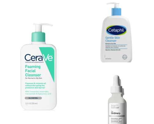 Glow-Up Essentials: Skincare That Actually Works cover photo collage