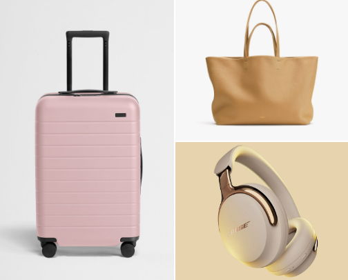 Premium Airport Style & Travel Essentials cover photo collage