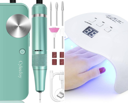 Gel Builder Nails at home! cover photo collage