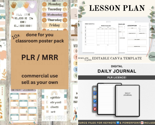 Etsy product That You can Resell As Teacher cover photo collage