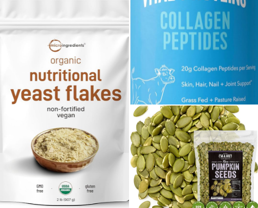 Foods That Improve Sebum cover photo collage