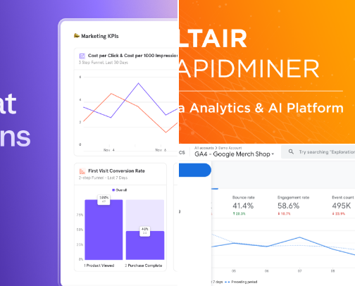 Best AI Series - Top 5 AI Data Analytics Tools cover photo collage