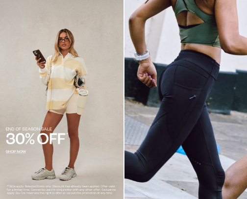 My favorite athletic looks cover photo collage