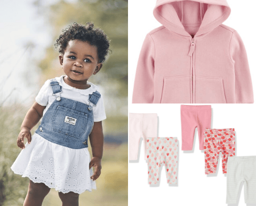 Cute Clothes for toddlers cover photo collage