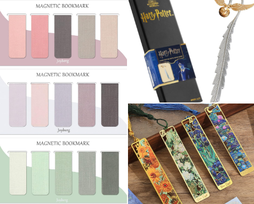 Cute Finds for Book Lovers cover photo collage