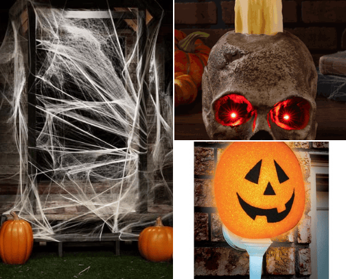Decorations for Halloween🎃👻🍬 cover photo collage