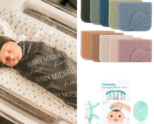 Newborn Products I Actually Use Daily cover photo collage