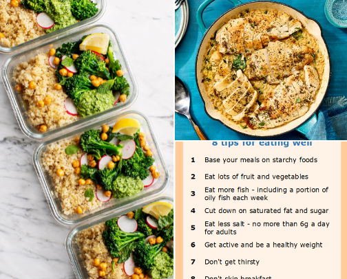 Health and Wellness cover photo collage