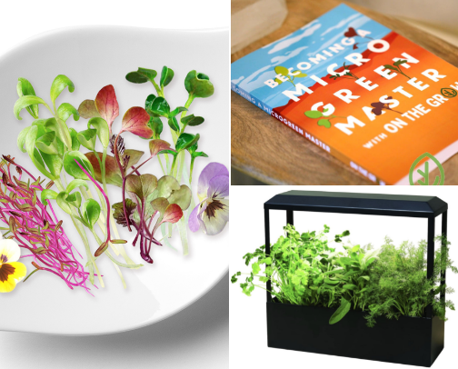 From Seed to Salad: The Ultimate Home Microgreen Setup cover photo collage