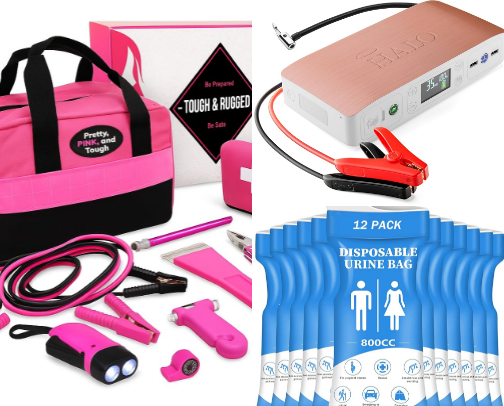 🚗 Everything I Keep in My Car — The Ultimate On-the-Go Essentials List cover photo collage