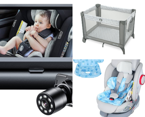 Baby Traveling Must Haves 🚘 cover photo collage