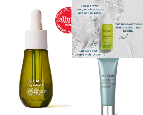 Skin care cover photo collage