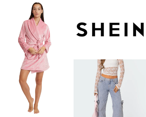 Clothing cover photo collage