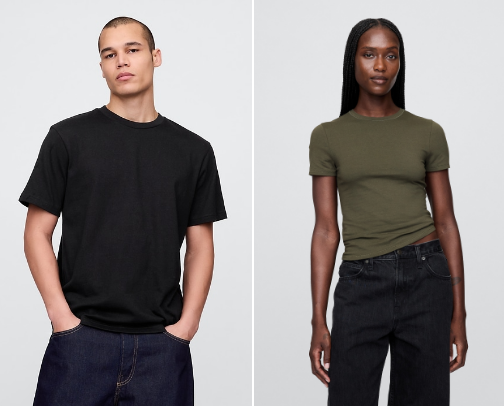 GAP T-Shirt cover photo collage